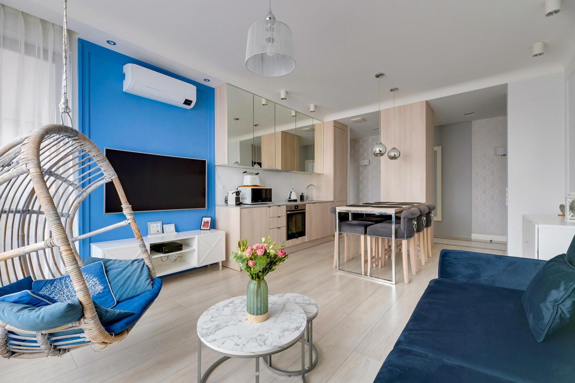 Blue Mandarin Riverside 格但斯克 客房 照片