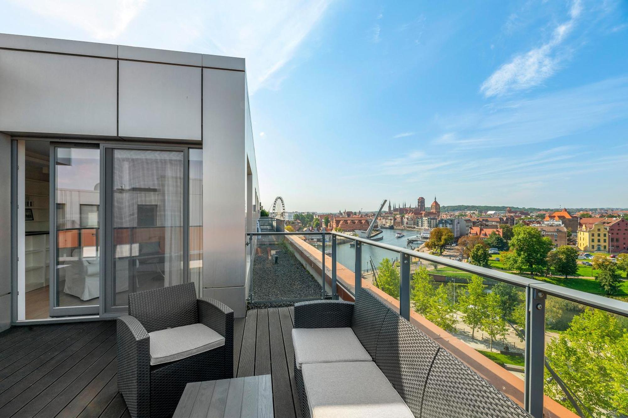 Blue Mandarin Riverside 格但斯克 客房 照片